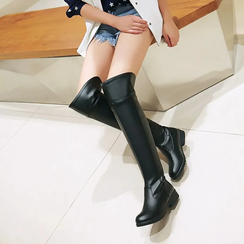 Новинка 2021 лидер продаж модные женские сапоги выше колена для косплея атака на