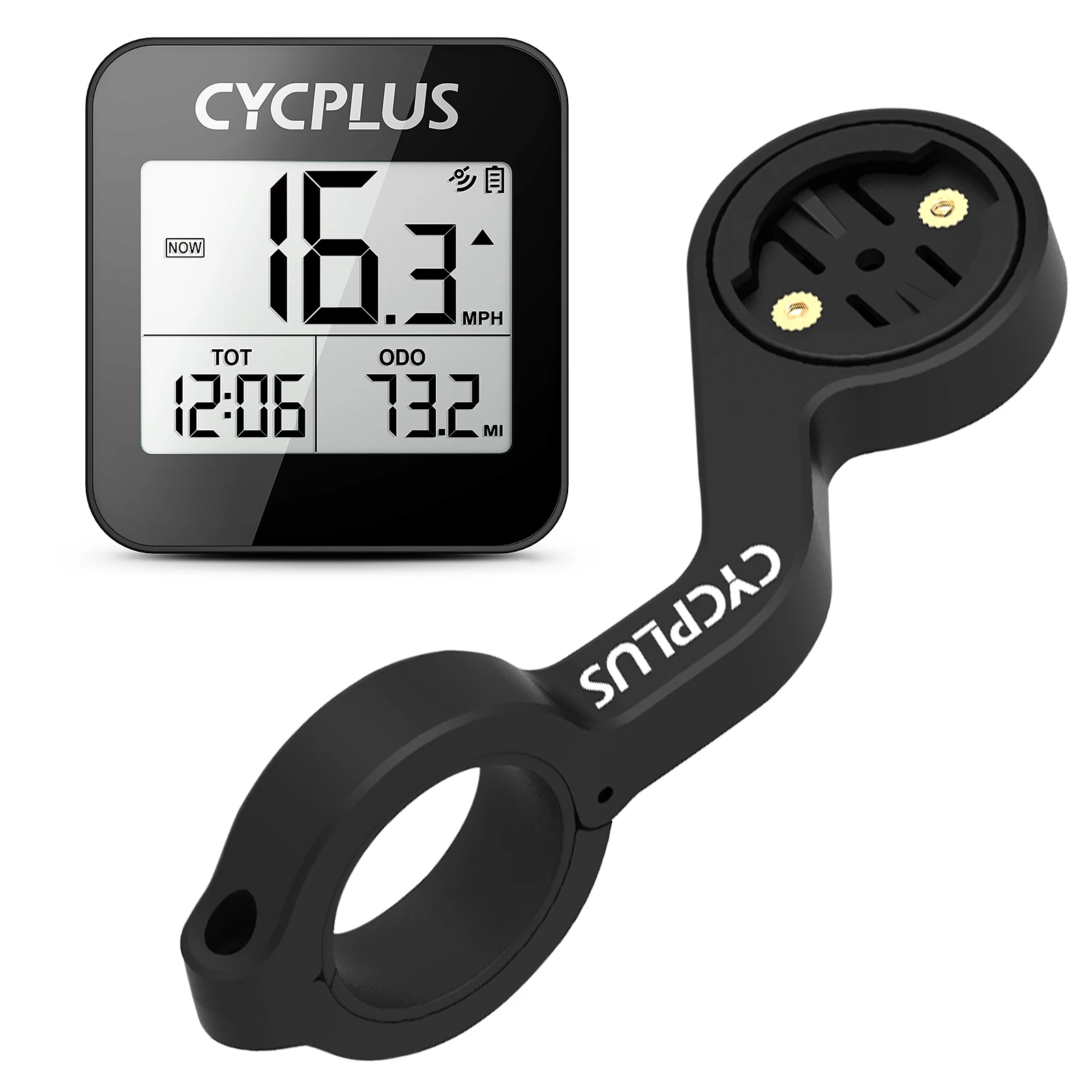

Wireless GPS Bike Computer with Mount Holder IPX6 Waterproof Cycling Speedometer Bike Accessories For Outdoor Cycling