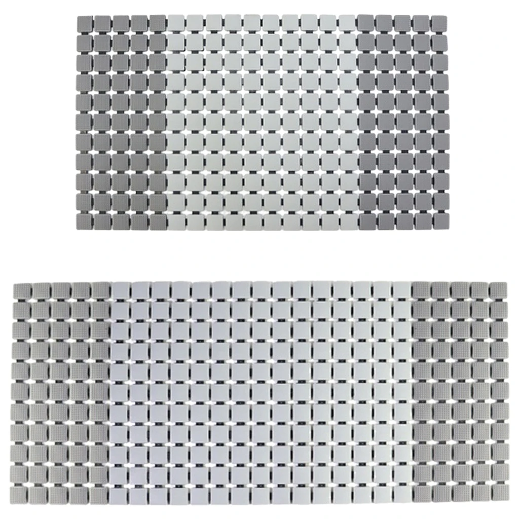 

PVC Safety Shower Mats Non Slip with Suction Cups Massage Foot Pad for Tub