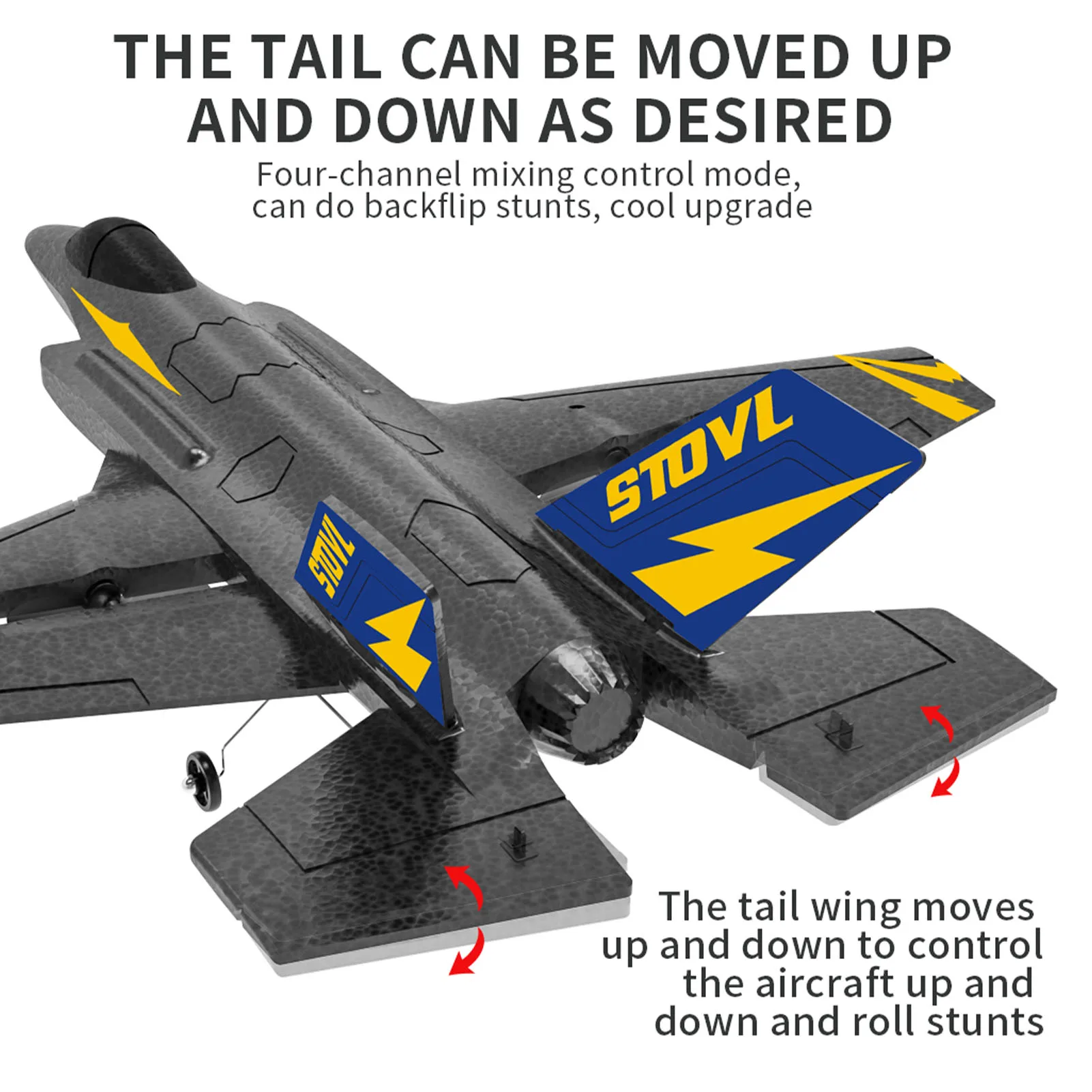 KF605 F35 Радиоуправляемый самолет 2 4 ГГц канала 6-осевой гироскоп RC EPP Самолет Модель