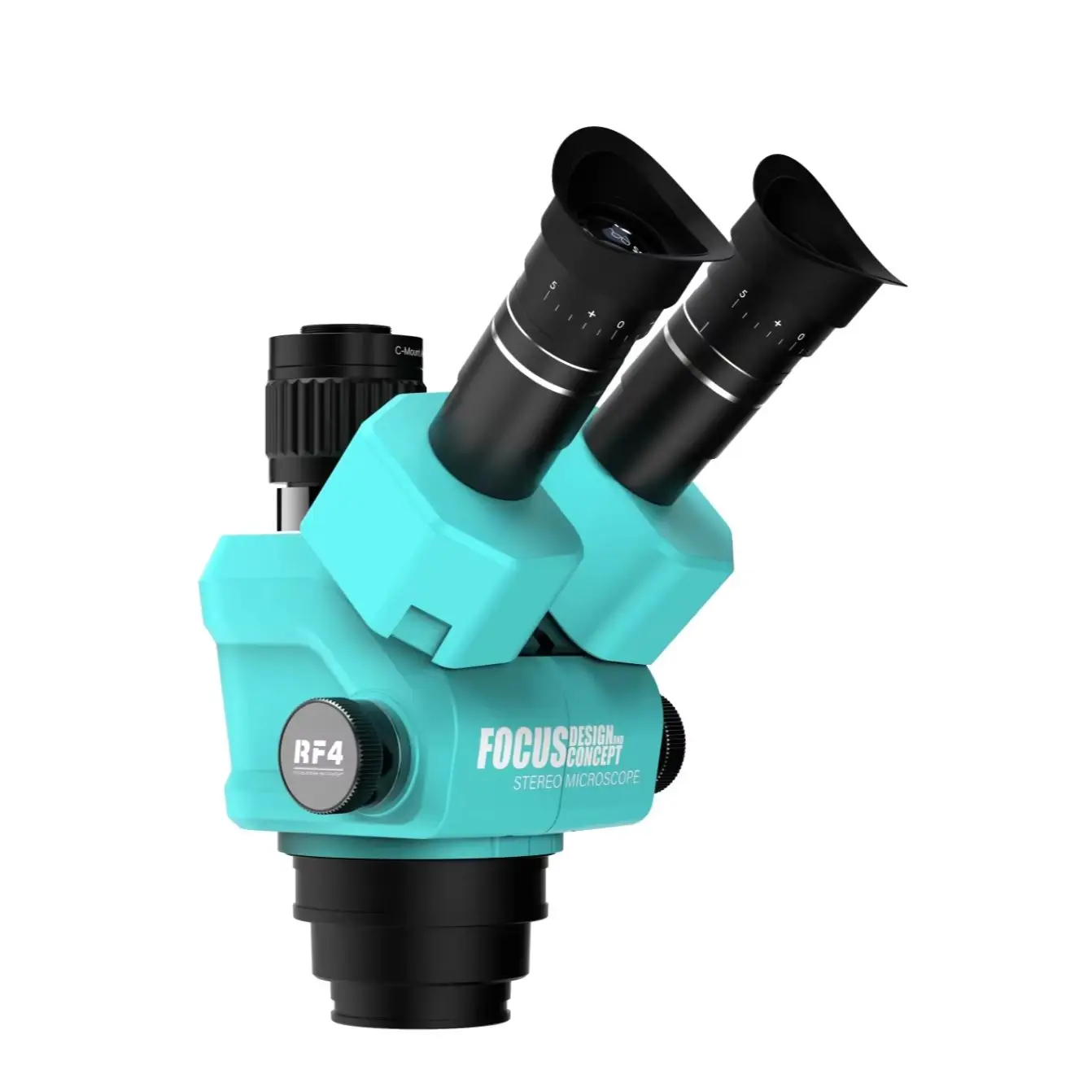 RF-6555PRO Непрерывный зум Ручка от 6 5X до 55X 7-ступенчатый 45 градусов наклонный