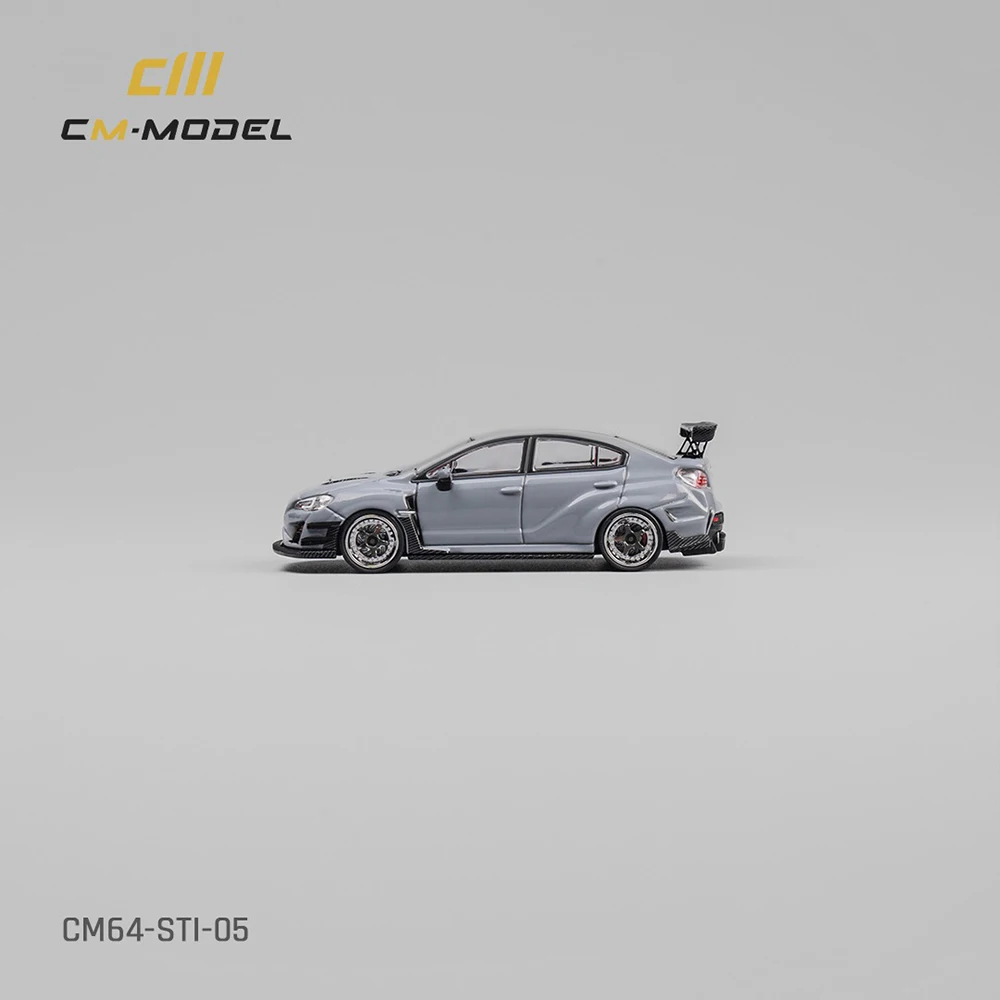 Модель CM 164 STI Varis Widebody 1.0, серая литая модель автомобиля из сплава, лимитированная гоночная реплика, миниатюрный коллекционный подарок (art.: 3920dc9276ab0) - 3920dc9276ab0