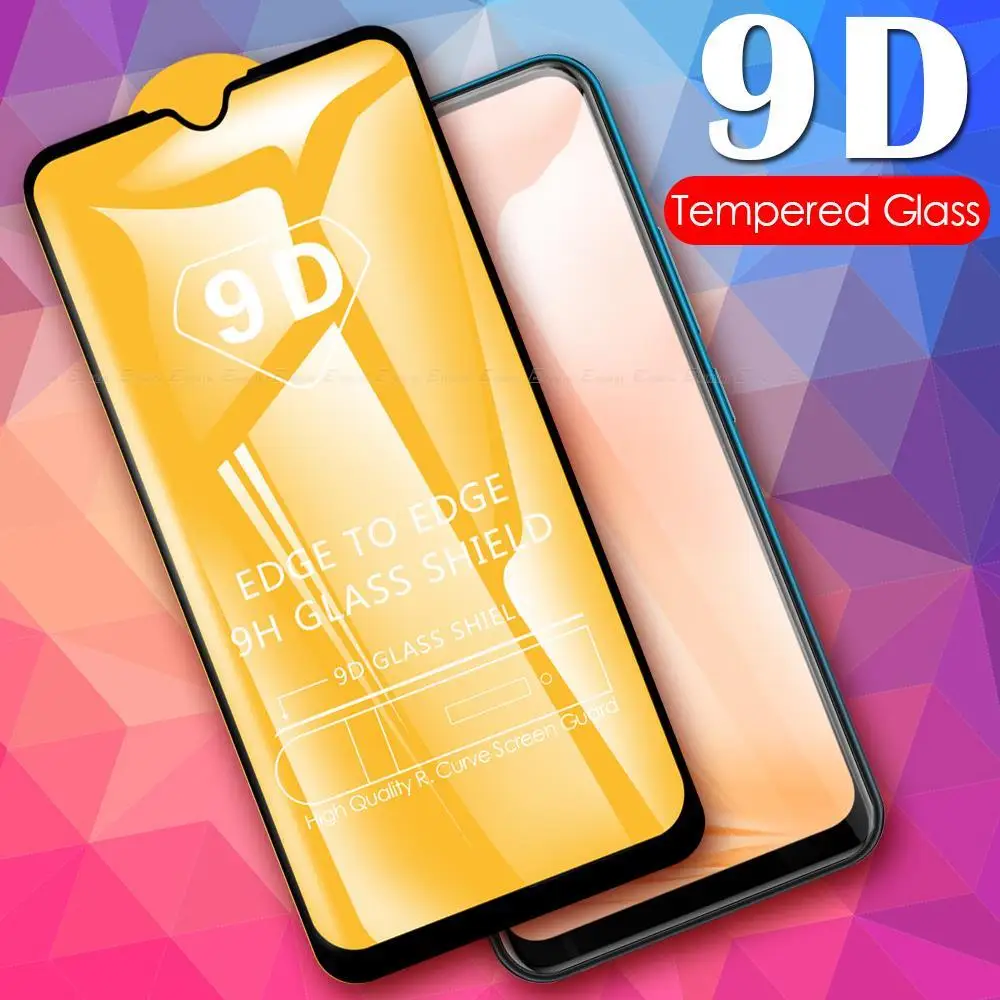 

9D Full Cover Tempered Glass For Vivo Y1s Y11s Y12A Y12i Y12s Y50 Y51 Y52 Y52s Y53s Y70 Y72 Screen Protector Protective Film