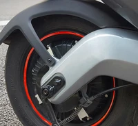 electric motorcycle wheel hub sticker modified parts reflective waterproof sticker for niu f0 g0 m1 m mqi