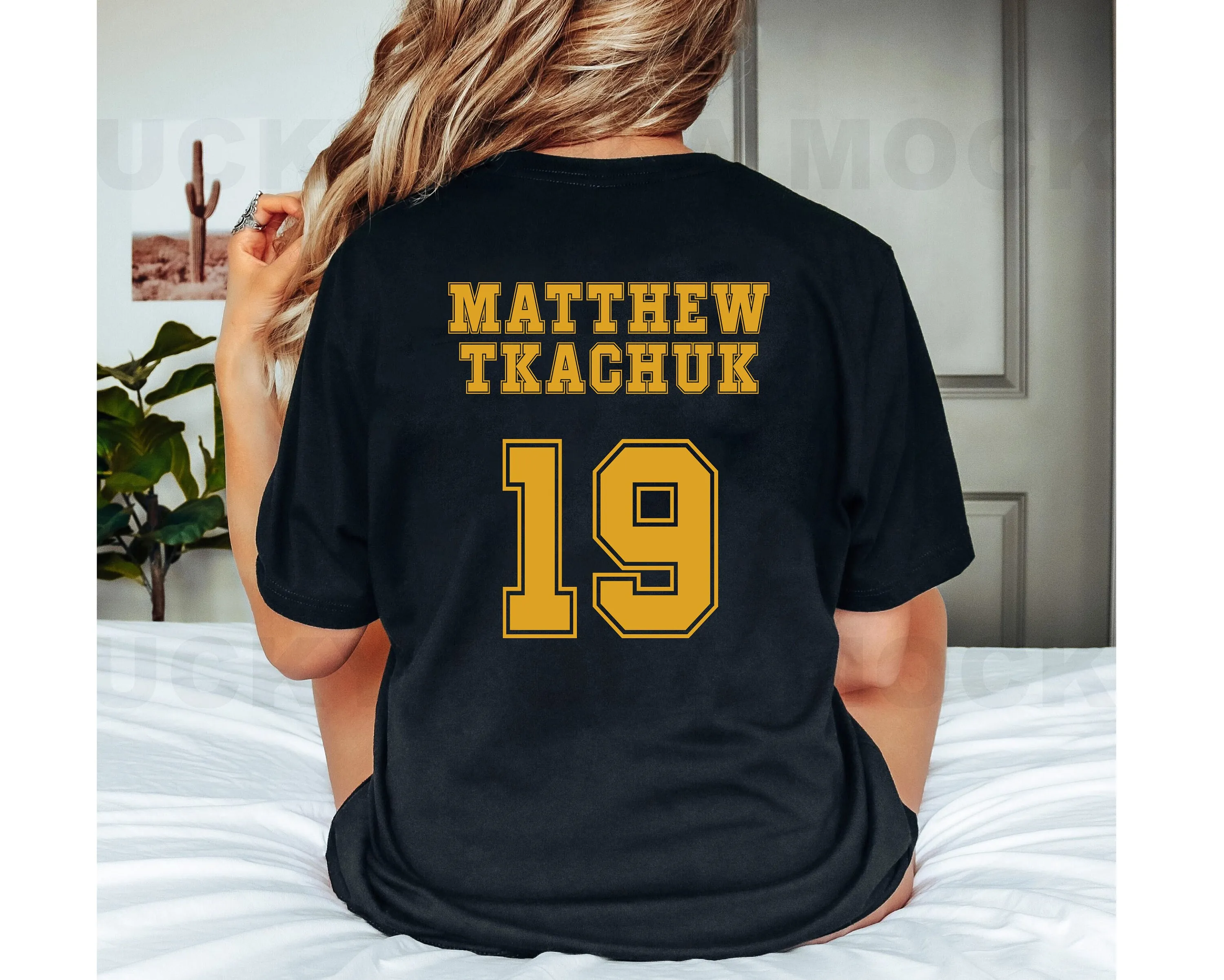 Винтажная Футболка с принтом Мэтью Tkachuk