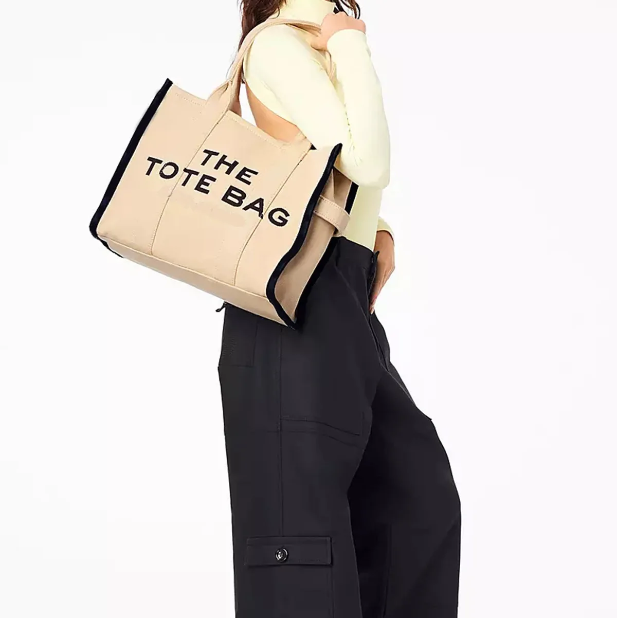 

Upgraded version of ToteBag women's bags in Europe and the United States retro new canvas bag side original color large and smal