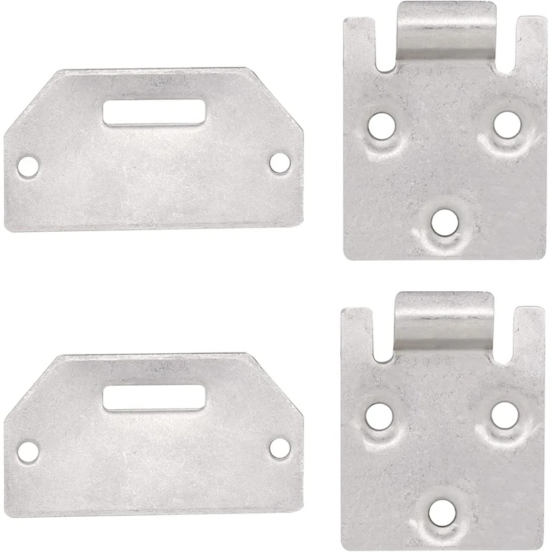 2 пары задняя шарнирная пластина для EZGO(1995-Up) TXT/medalism Gas или Electric Golf Cart 71610-G01 71609-G01