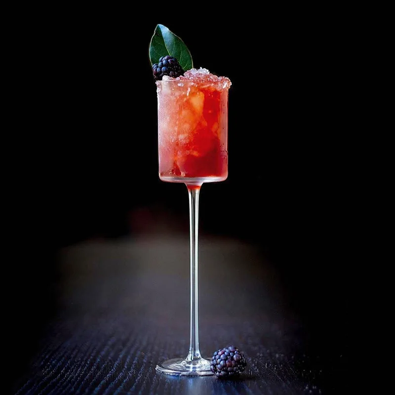 

Japanese Style Crystal Tall Cocktail Glass Creative Personality Classical Tall Cup Champagne Glass