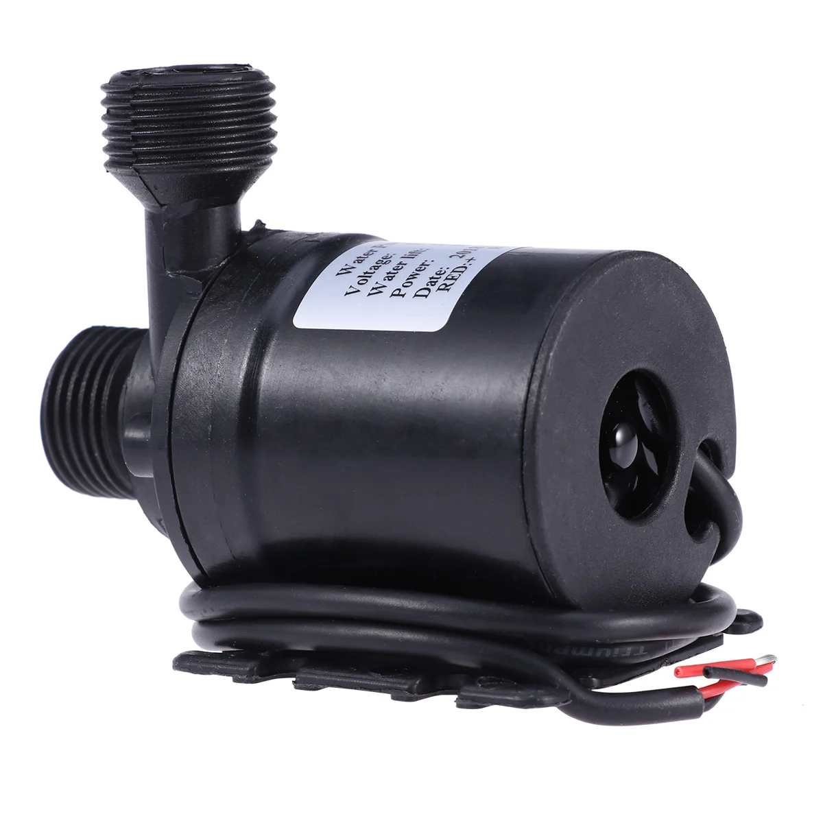 

Submersible Water Pump, DC 12V Aquarium Pump 800L/ 5M Brushless Water Pump for Lake, Fountain, Solar, Water Circulation System