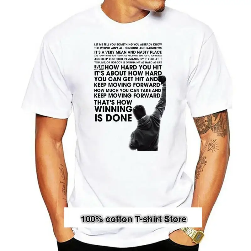 

Camiseta Retro Vintage con citas de Rocky Balboa 1231(1)
