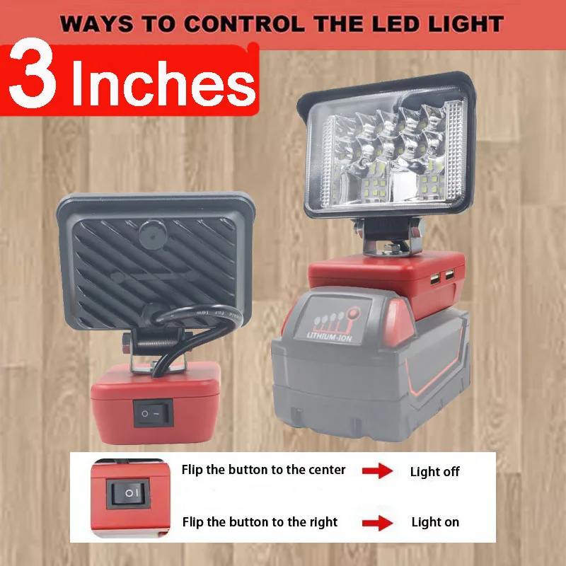 Автомобильные фонари фонарик Электрический фонарь для Dewalt DCB206 DCB609 18 в 20 60