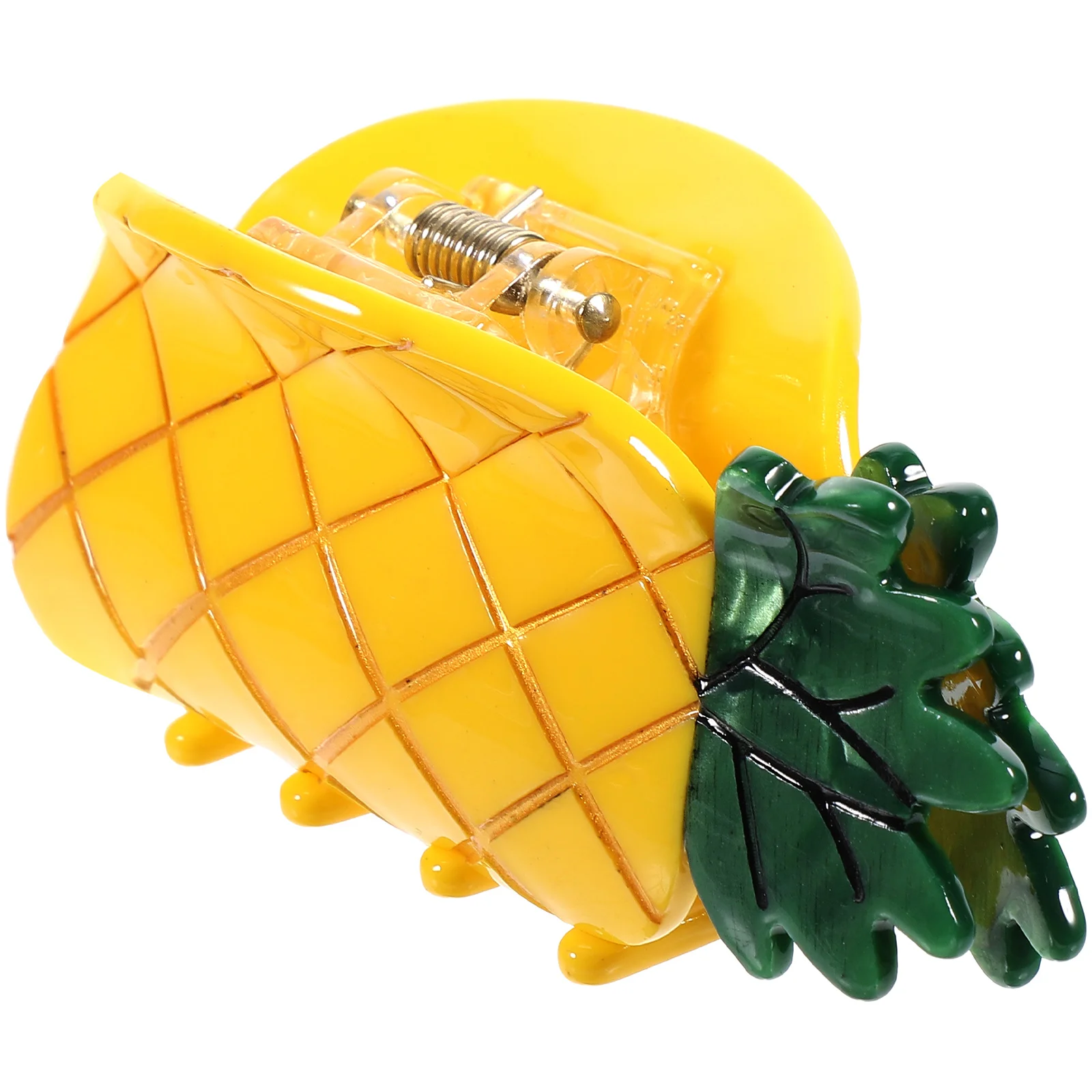 

Женская заколка для волос в виде ананаса