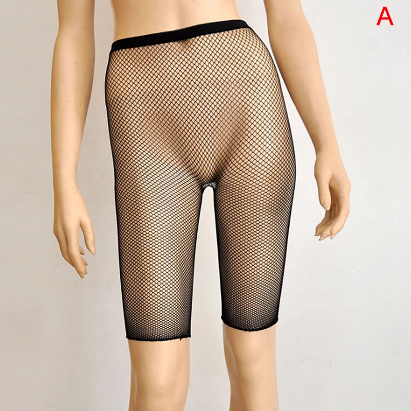 

Black Sexy Women's Short Fishnet Stockings Fish Net Pantyhose Mesh Stockings Lingerie Half Short Beggar Stocking