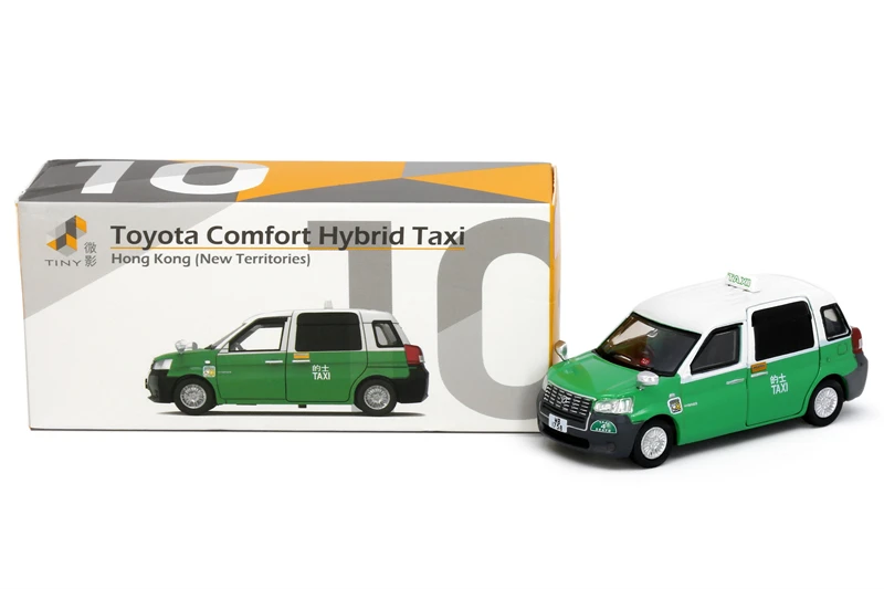 

Tiny 1:64 Comfort taxi (New Territories) Die-Cast Car Model Collection Miniature