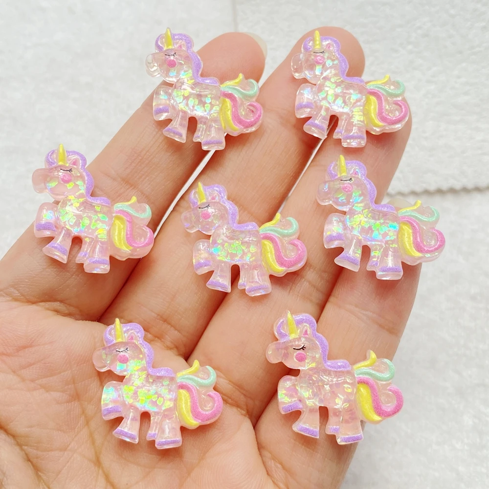 

Набор из 12 блестящих единорогов TSXJY для скрапбукинга