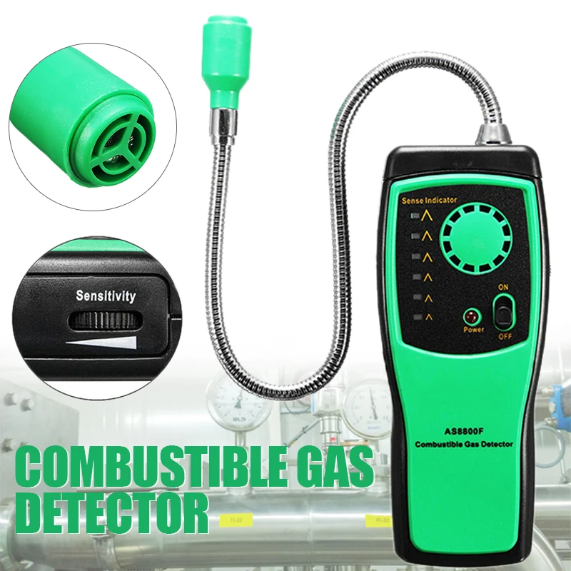 

Portable Combustible Gas Detector Analyzer Propane Benzene Leak Natural Location Determine Meter Sensor Tester