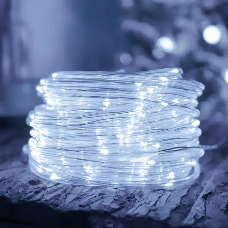 

LED USB Mini Copper Wire String Fairy Light Waterproof String Lights For Christmas Wedding Decoeation Solar String Lamps