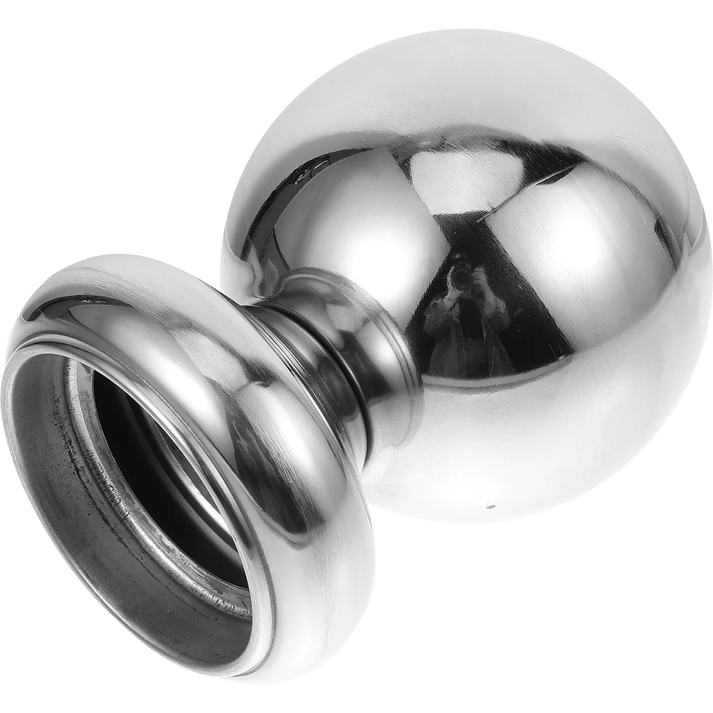 

Stainless Steel Hollow Ball Thickened Conjoined Seat Stair Handrail Railing Balls Indoor Stairs Finials Metal