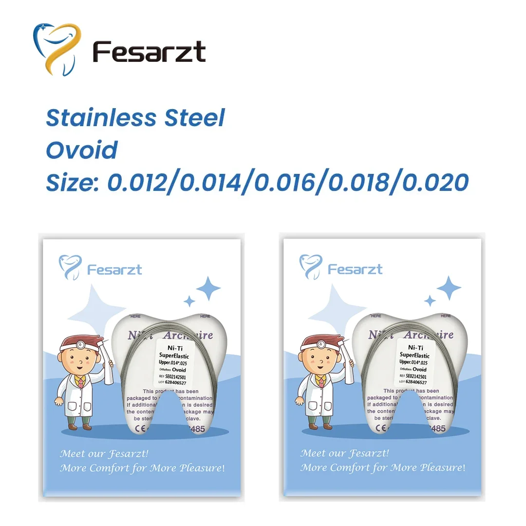 10 шт./упаковка Ортодонтические супинаторы из нержавеющей стали