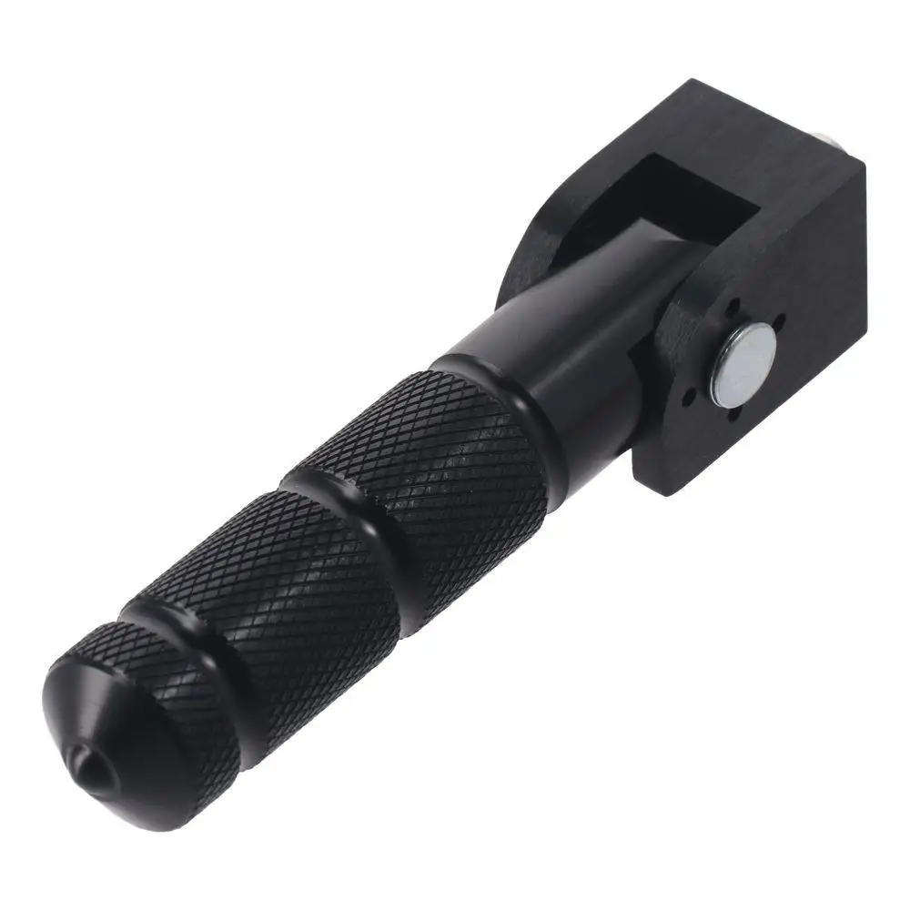 1 пара 124x23 5 мм (x дюйма) колышки для мотоцикла черные m8x1.25 Резьбовая педаль