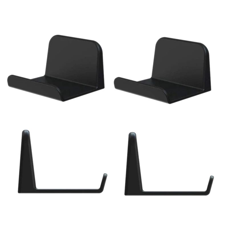 

4 Pack For PS4 Controller Wall Mount Headphone Stand Headset Holder Hook Stand For Gaming Controller, Cables