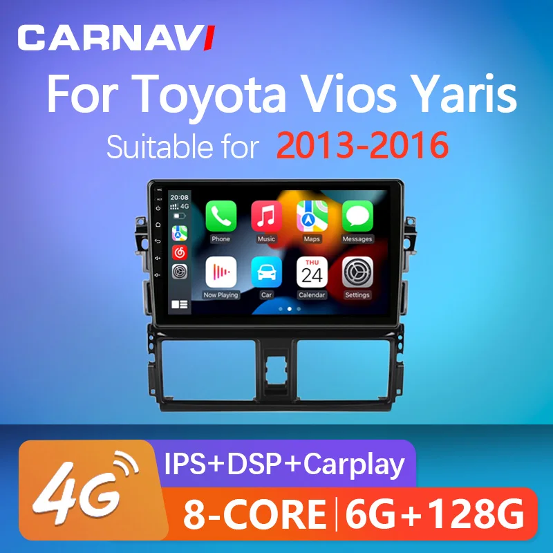 Multimedia Player Gps Navigation Carplay 2 Din No Dvd