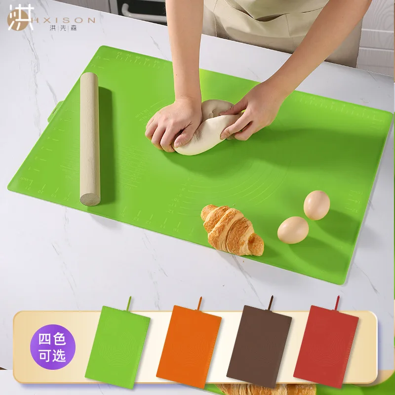 

Silicone pad, food grade kneading pad, large and graduated silicone flour pad, and face silicone pad, non stick thickened