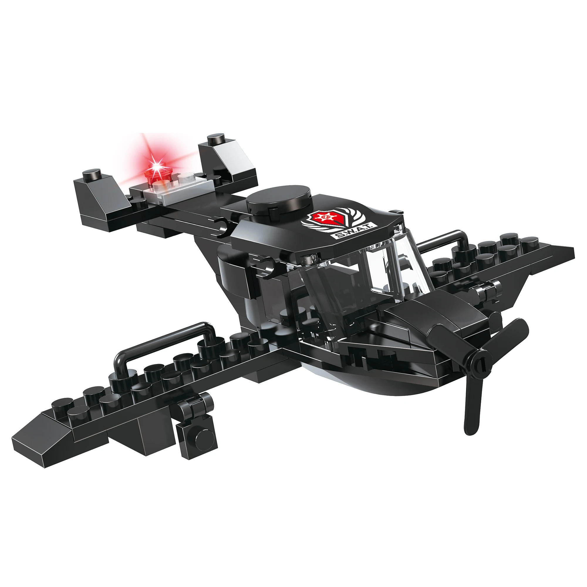 Детский конструктор COGO полицейский грузовик корабль игрушки для детей