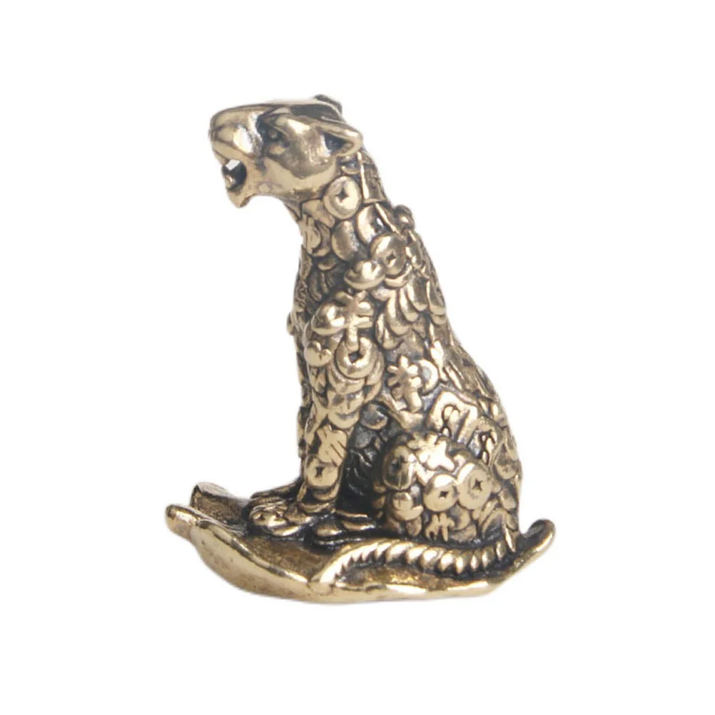 

Animal Statue Sculpture Figurines Figurine Wealth Shui Feng Chinese Brass Lucky Decoration Figure Decor Desktop Snake Mini