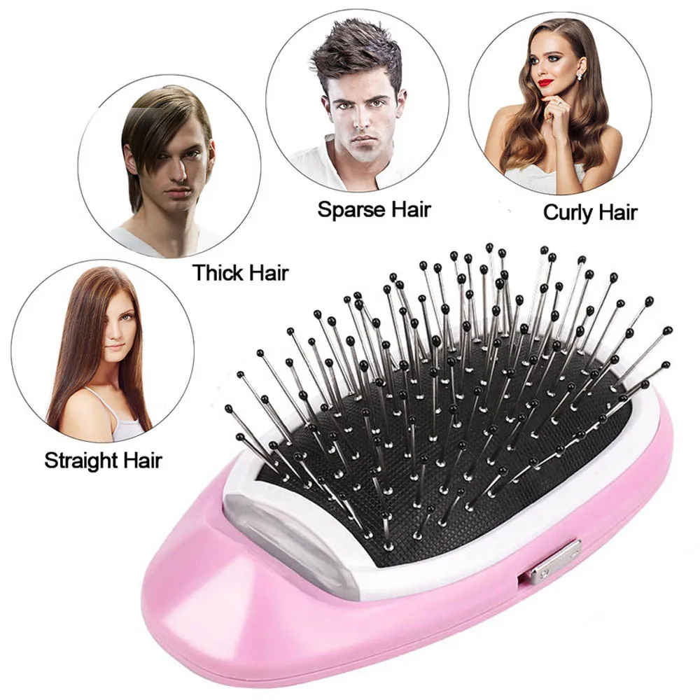 

Hot selling antistatic comb portable anion straight hair comb