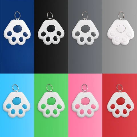 Мини GPS-трекер для домашних животных, беспроводное Bluetooth-совместимое умное устройство слежения против потери, локатор для собак и кошек, ошейник для домашних животных, аксессуары