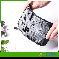160 grids small ice cubes silicone trays ice mold home kitchen ice cube making mould bar party frozen drinks accessories