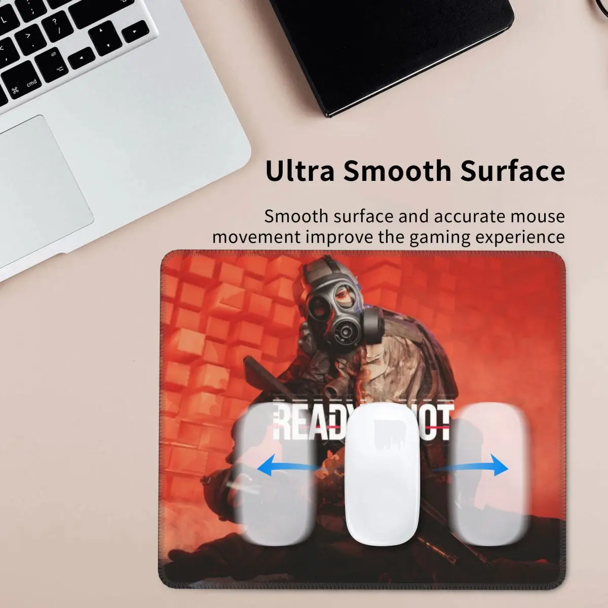 Коврик для мыши игрового ноутбука мягкий коврик со сшитыми краями Нескользящий