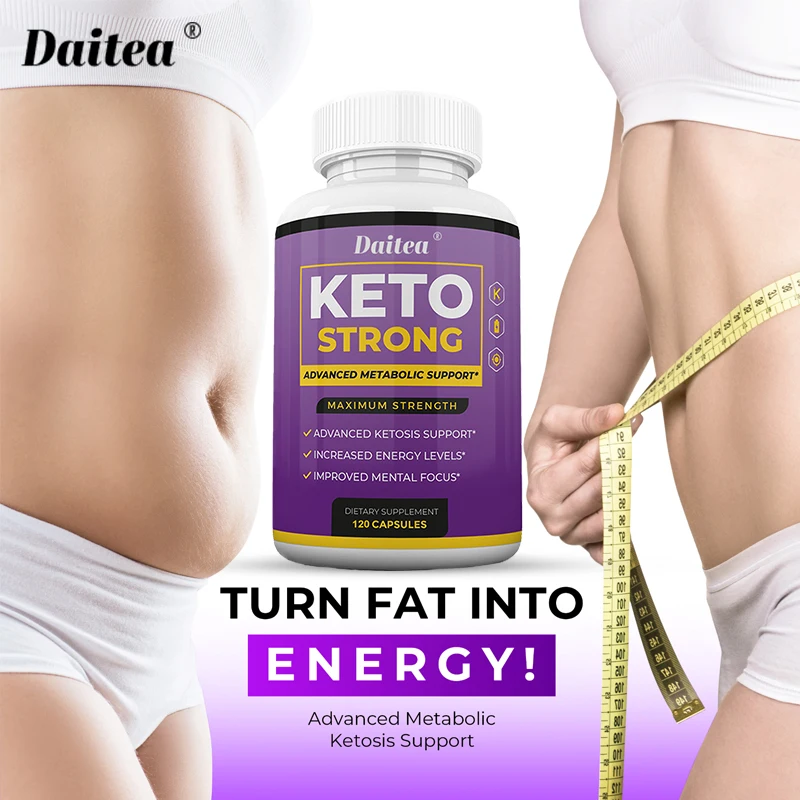 

Daitea Weight Loss Fast Organic Keto Detox Capsules Flat Belly Deep Cleansing Provides Energy Fat Burner Suppresses Appetite