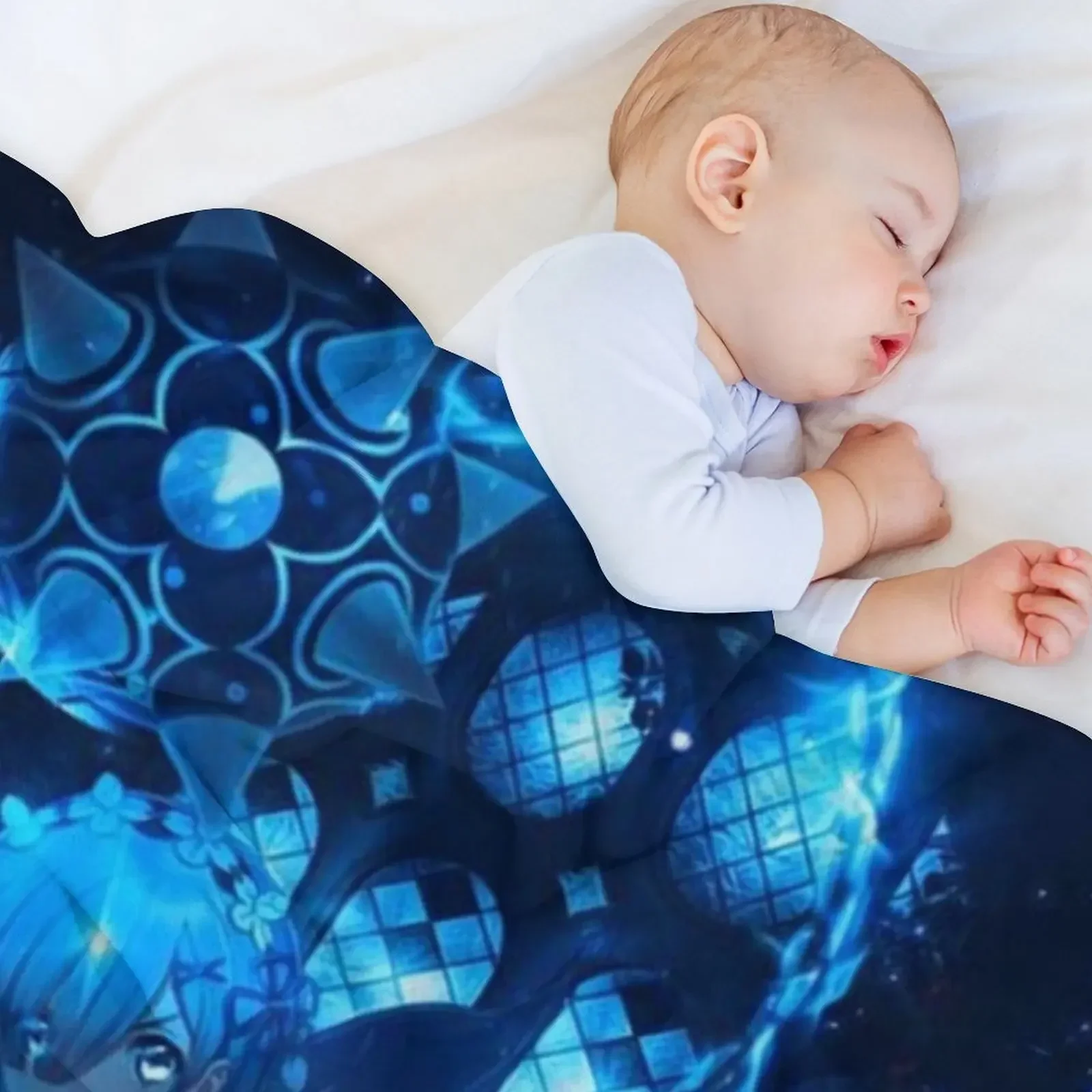 Одеяло Rem (re zero) летнее постельное белье плед одиночные одеяла Манга