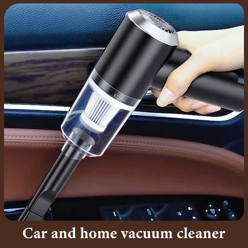 

Car And Home Use Usb Charging High Power Strong Suction Portable Handheld Small Wireless Car Vacuum Cleaner