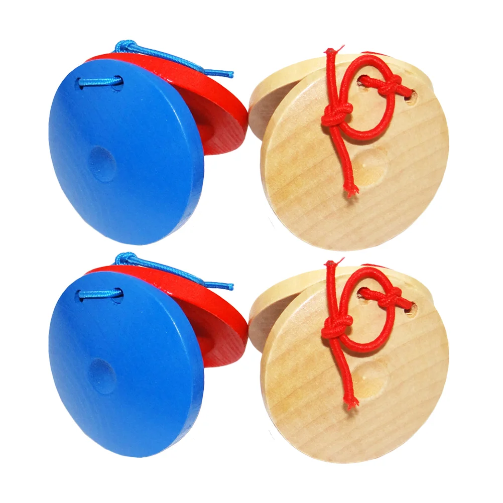 

Percussion Instruments Kidseducation Wood Kid Educational Castanets Musical Playthings Children Preschool Early