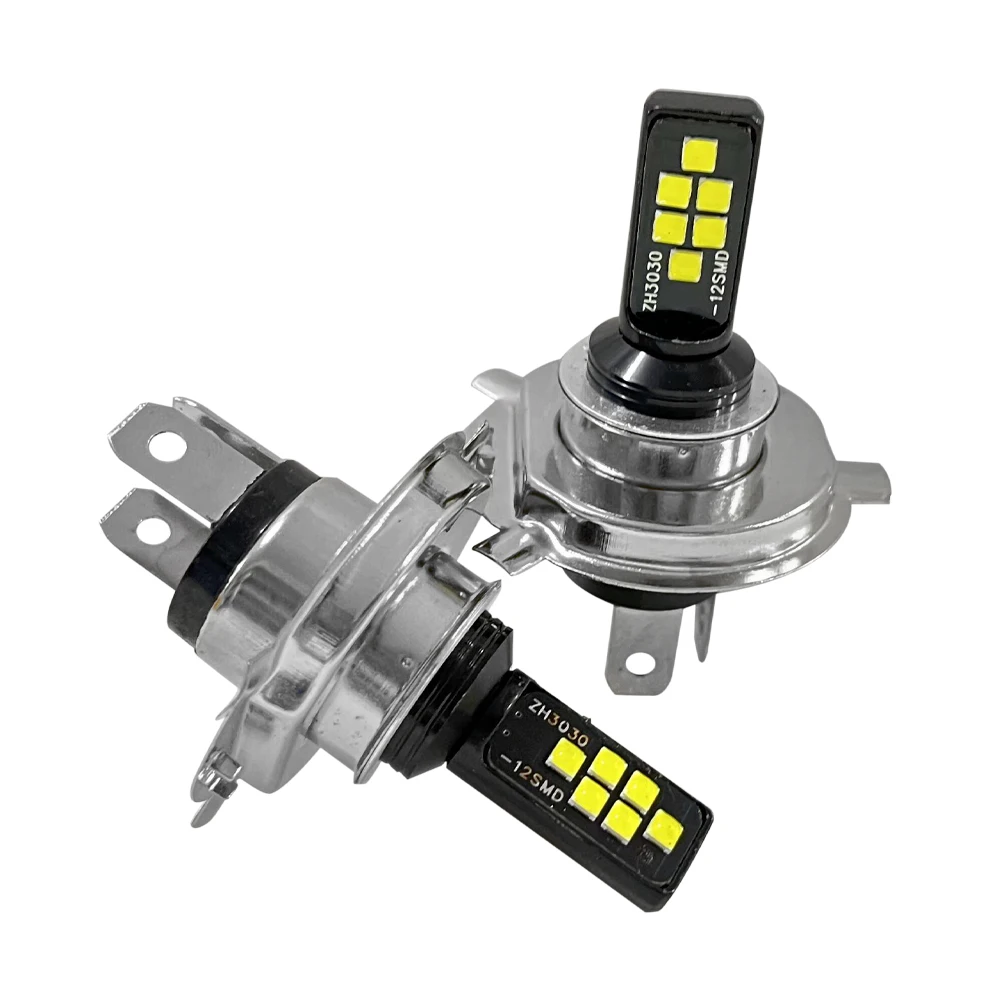 

1/2Pcs h7 Led Light for Auto H4 H7 LED Car Fog Light 6500K 12V 24V Car Headlight Bulbs for Auto Driving Headlamp Lamps supplies