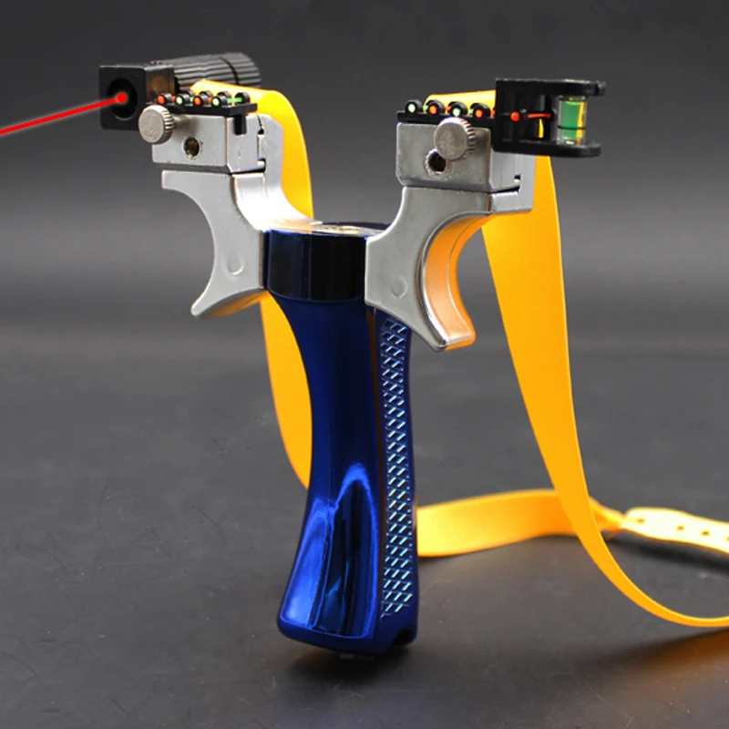

Outdoor Sports Slingshot Hunting Fun Resin Slingshot Laser Powerful Rubber Band Children's Toy Launch outdoor toys