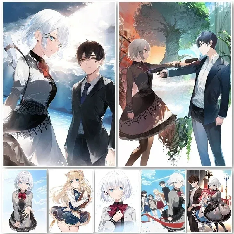 Современный стиль японского аниме Детектив смерти персонаж Тан Тяньи