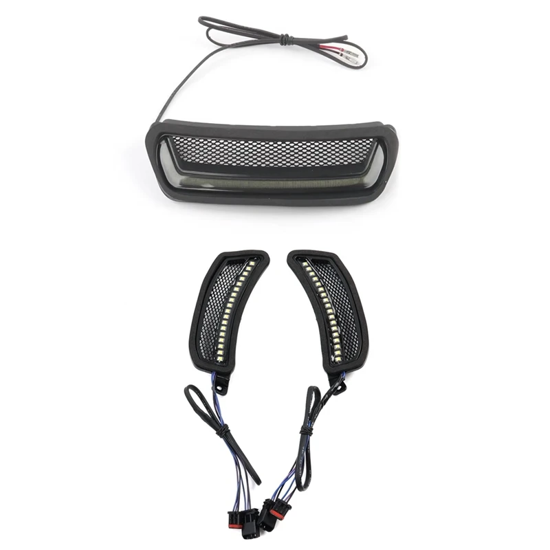 Мотоциклетная белая фара Tracer вентиляционная акцентная светодиодная лампа для