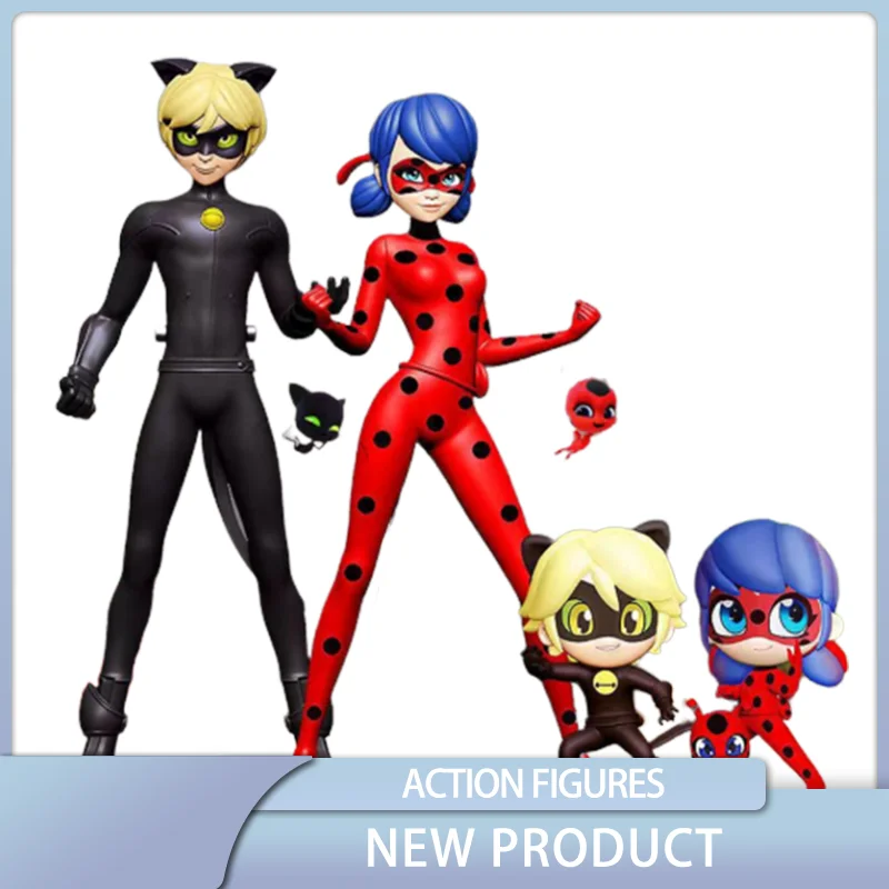 

Brand new genuine Miraculous: Tales of Ladybug & Cat Noir Collectible Model Toys Children Birthday Gift Random 1 pcs
