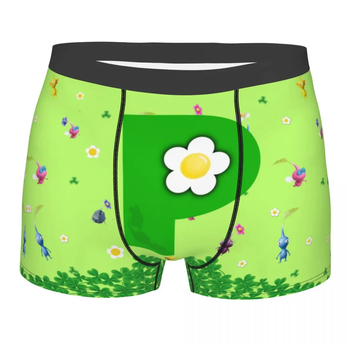 Мужское крутое нижнее белье Pikmins для видеоигр спасательные трусы-боксеры Pup Oatchi