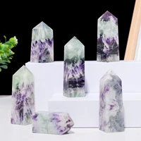 healing crystal wand quartz crystal tetragonal wand tetragonal wand healing crystal stone home office decors
