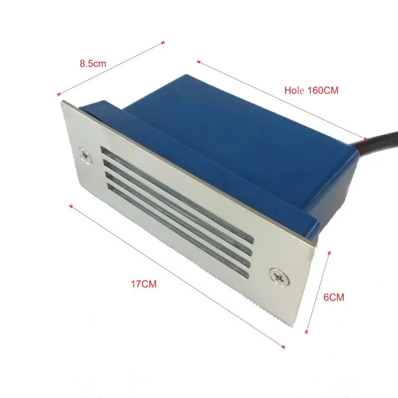 Водонепроницаемый Светодиодный Настенный Светильник 5 Вт Ip65 Прямоугольное