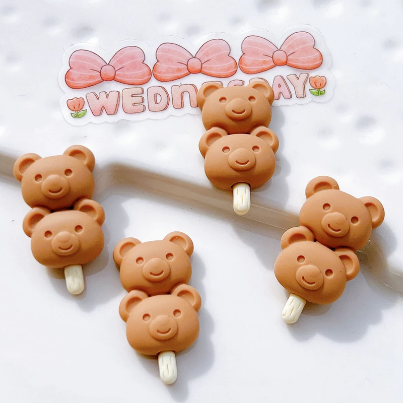 

10 шт. новые милые мини-мультяшные кошачьи лапы, медведь, смоляный кабошон, альбом для вырезок, ювелирные изделия своими руками, шпилька, аксессуары, украшение, ремесло A82