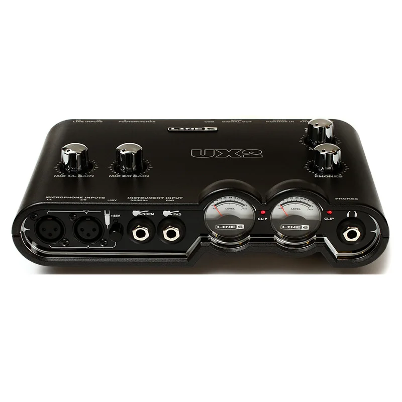 Line6 pod studio ux2 professional audio interface electric guitar recording sound card
