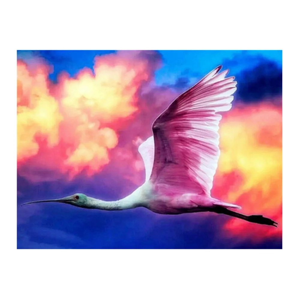 

5D Diamond Painting White Swan Cross Stitch Diamond Embroidery Animals Full Rhinestones Mosaic Sticking Drill Home Decor Gift