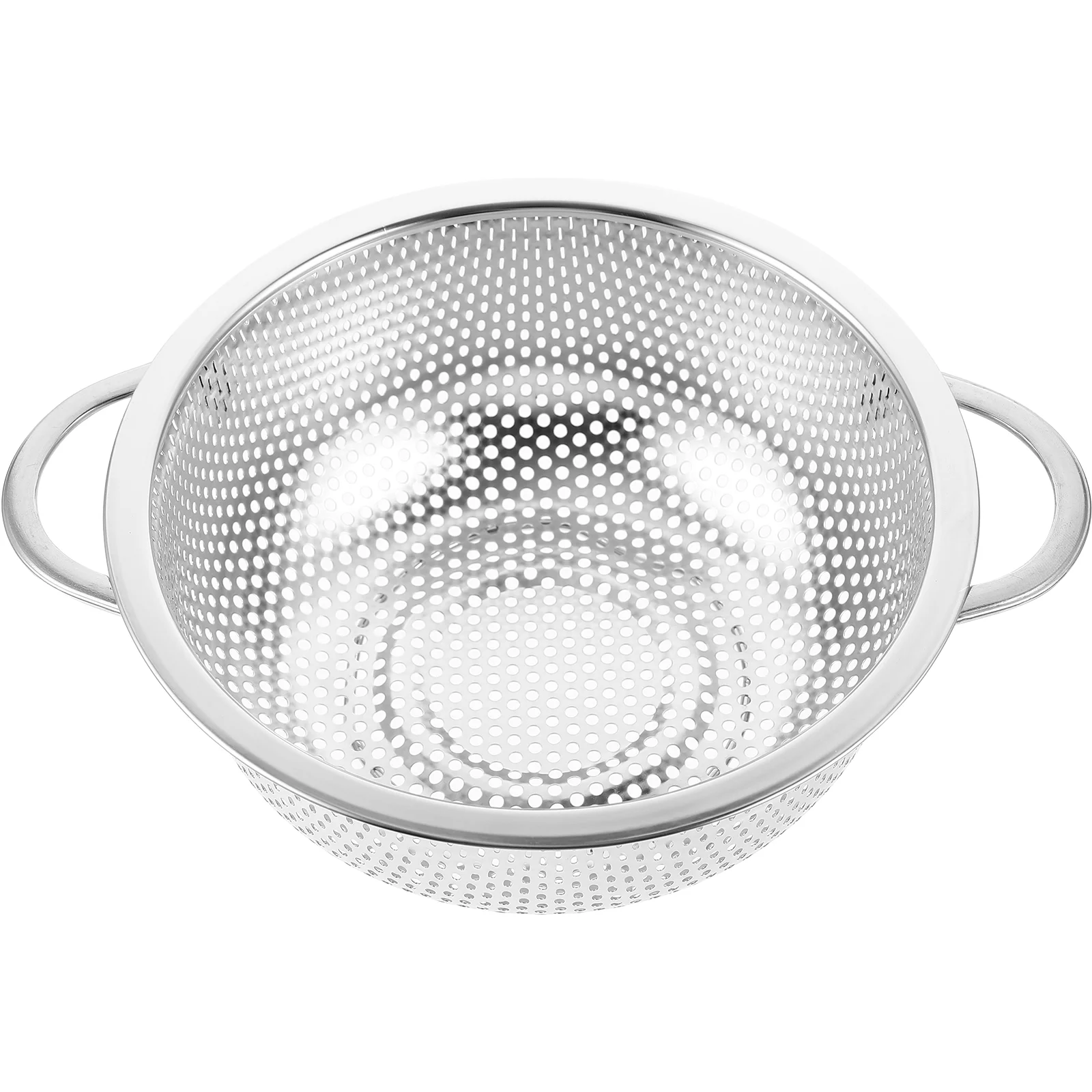

Stainless Steel Kitchen Colander Strainer Vegetable Washing Basket Bowl For Rice Vegetable Rice Fruit Pasta Drain