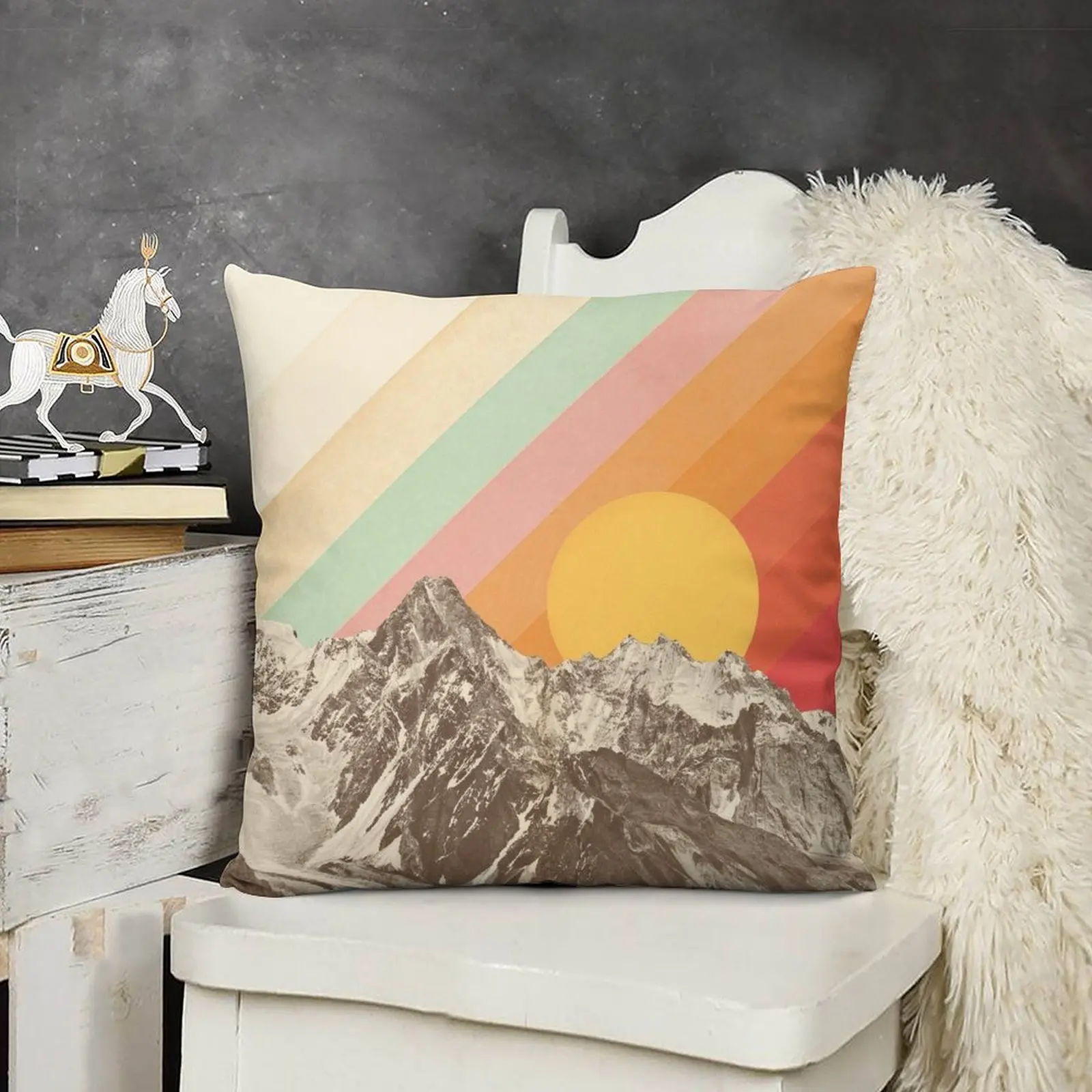 Mountainscape #1 декоративные наволочки для диванных подушек роскошные диванные